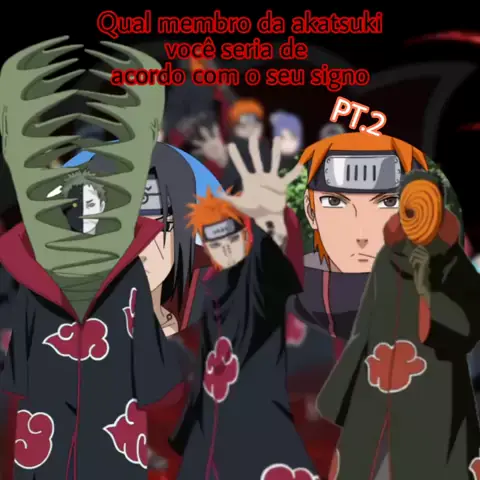 Qual Akatsuki você seria?