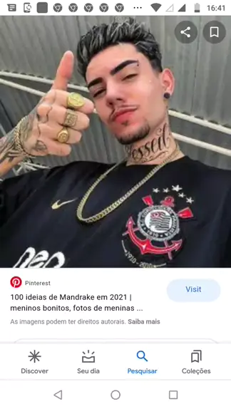 menino mandrake muito bonito