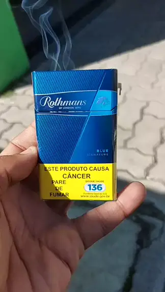 Cigarro rothmans azul box