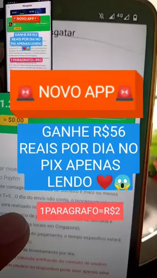 Novo Aplicativo Pagando Em D Lar Ganhe Dinheiro Lendo Livros