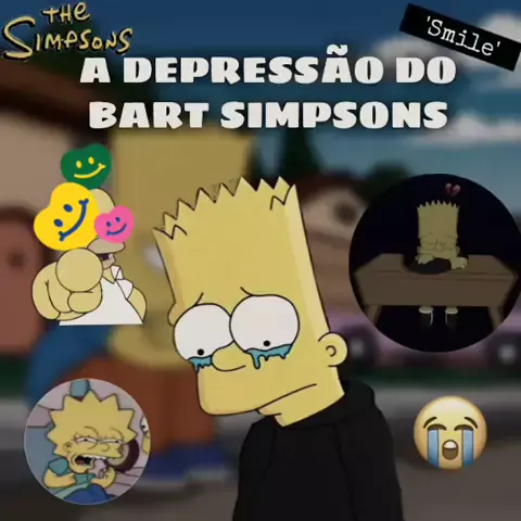 Bart Simpson acabou de acordar na cama, Bart Simpson Tristeza