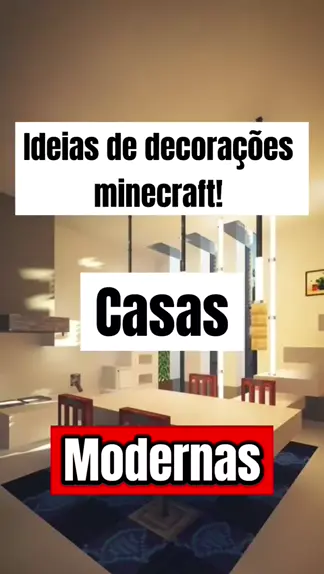 Minecraft Tutorial - CASA BONITA TODA FEITA DE MADEIRA 