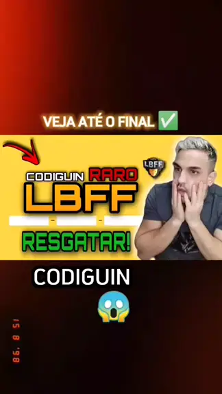 Código Free Fire da LBFF: como resgatar o Codiguin infinito FF (Codigão) -  Free Fire Club