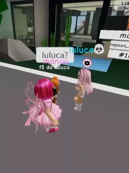 luluca jogando roblox｜TikTok Search