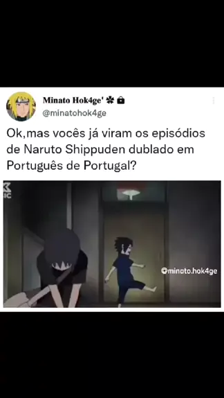 Naruto dublado em portugus portugal