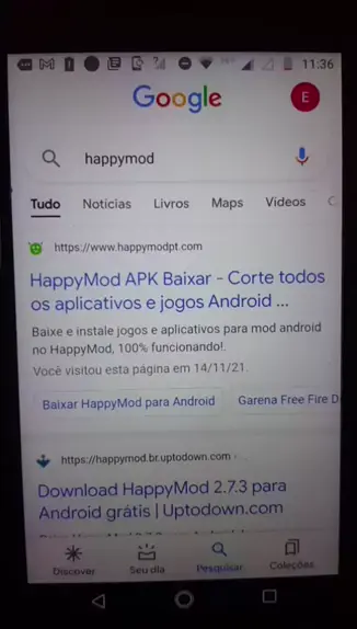 Como baixar aplicativos do HappyMod