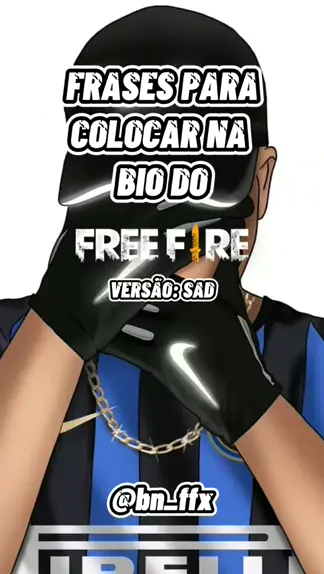 bio para free fire versão sad#freefire #bio #codigos #sad