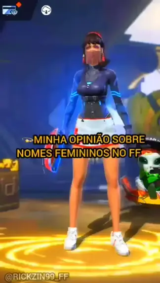 nomes para free fire feminino gringa