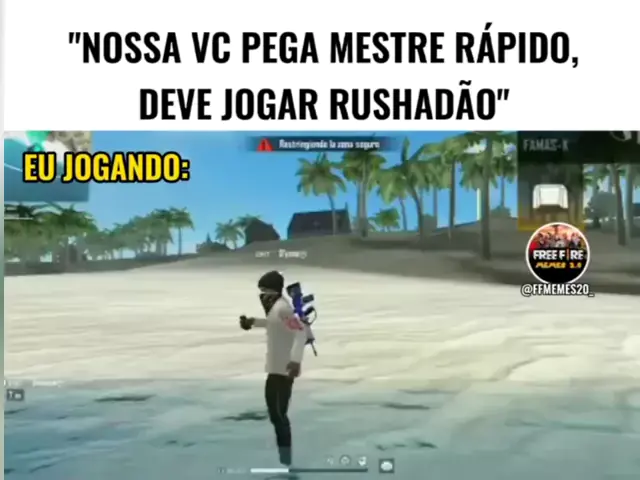 UM DUO MESTRE JOGANDO RANQUEADA (TEMPORADA 8) - FREE FIRE 