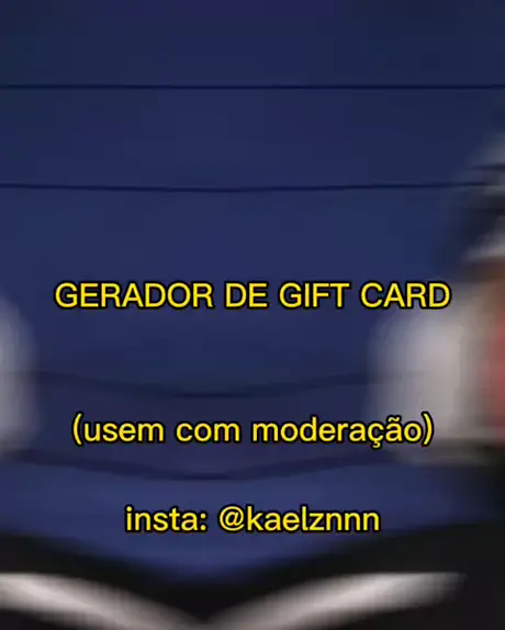 gerador de gift card para roblox