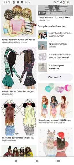 desenhos para colorir e imprimir tumblr bff