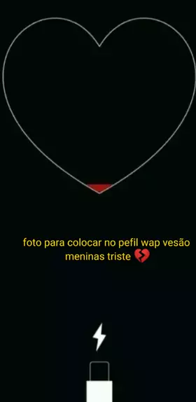 Fotos para perfil de whatsapp feminino triste