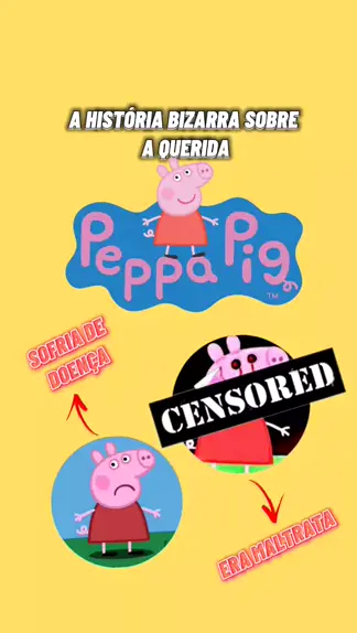 Peppa Pig De Terror [A MAIS BIZARRA DA INTERNET] #peppa #peppapig #pep