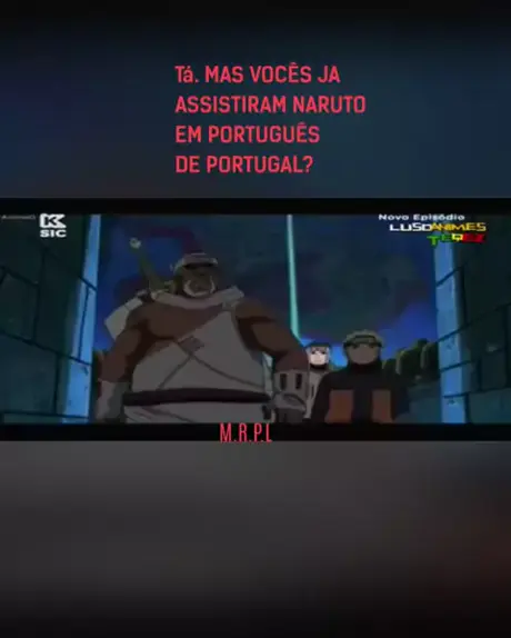 naruto em português em portugal