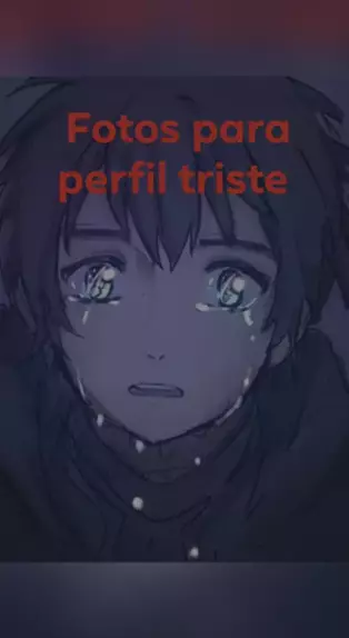 anime fotos de perfil tristes