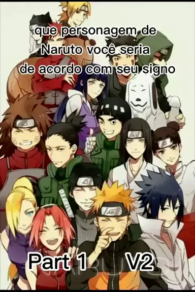 Quem você seria em Naruto?