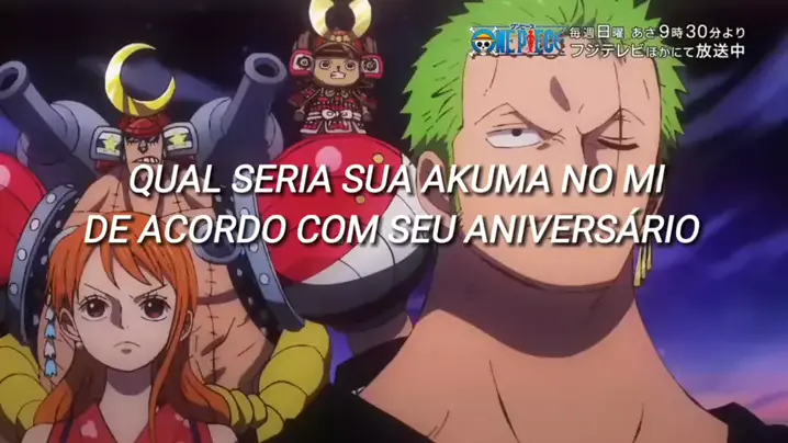 Qual seria sua Akuma no Mi? (One Piece)🍎