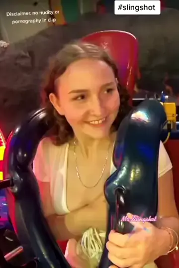 sling shot ride boob slips