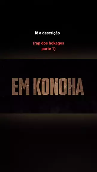 7 Minutoz - Rap dos Hokages (Letra Completa)