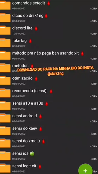 💢DISCORD DE SENSI WILDERX FF - VENHA PARA O MELHOR DISCORD DE PACKS DE  SENSI - FREE FIRE ! 