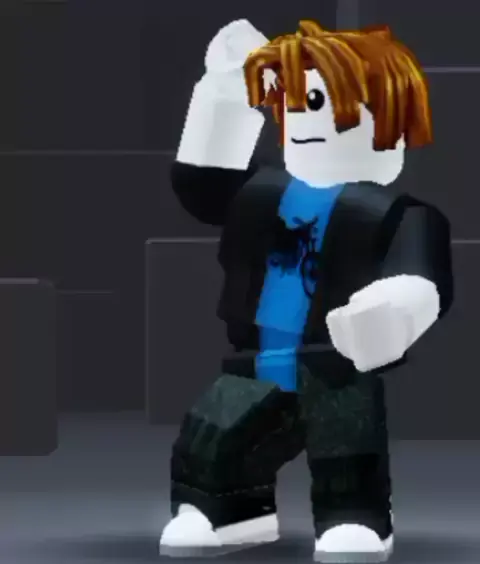 Convite Virtual - Roblox Bacon Hair Com Foto