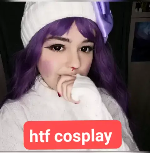 htf flaky cosplay wig