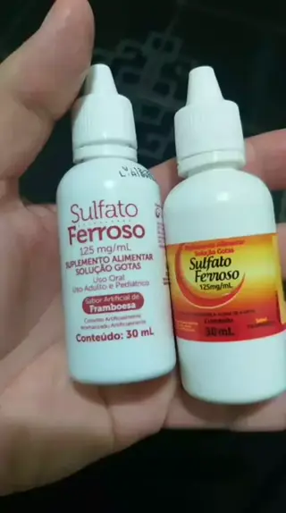 Sulfato Ferroso Gotas 125 mg / mL x 30 mL