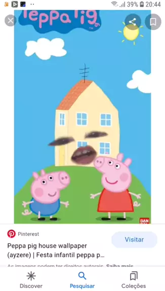 Peppa pig house wallpaper (ayzere)  Peppa pig house, Peppa pig colouring, Peppa  pig birthday party
