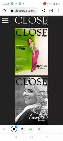 Saí na capa da revista Close Brazil!!!