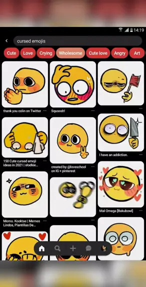 Emoji Love - Cursed Emojis - Sticker