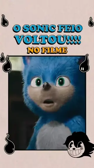 O meme do Sonic feio 