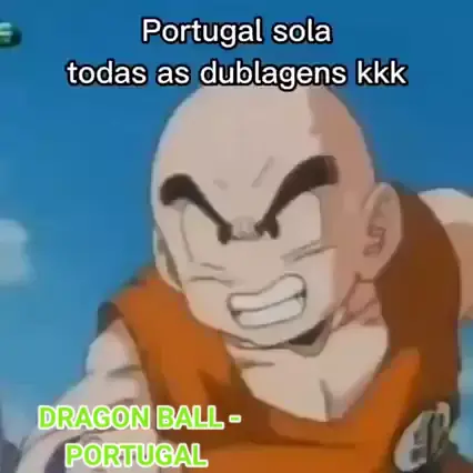 NOVAS PEROLAS DA DUBLAGEM DE DBZ DE PORTUGAL KKKKKKKKKK 