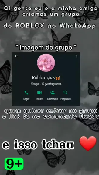 Grupo de WhatsApp Roblox cutes