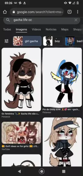 Gacha life oc ideas (girl and boy) // #gachalife #foryou