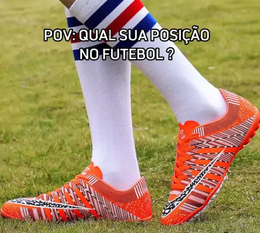 Qual sua posição no futebol?