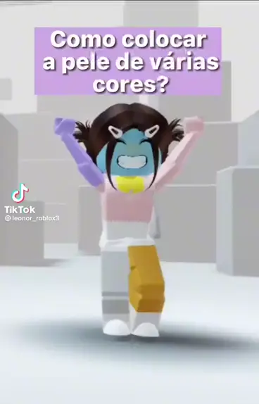 como deixar a pele toda preta no Roblox