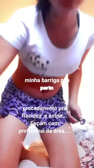 barriga pochete após cesárea