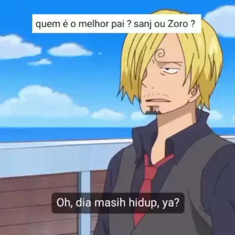 O Zoro como um bom pai salva a vida do Chopper !! #onepiece #zoro