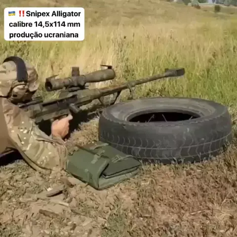 Ukraine's Snipex Alligator Sniper Rifle Is a Real Beast