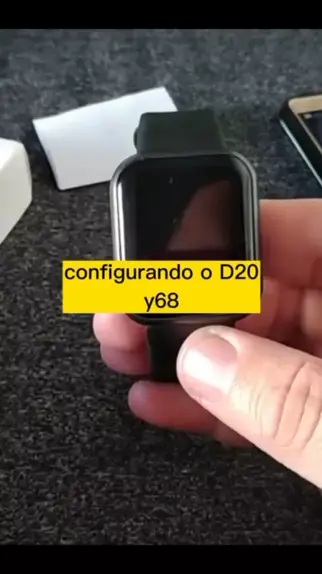 COMO CONFIGURAR ( AJUSTAR) A HORA DO RELOGIO SMARTWATCH D20