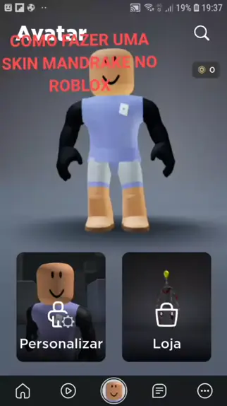 foto de skin mandrake no roblox