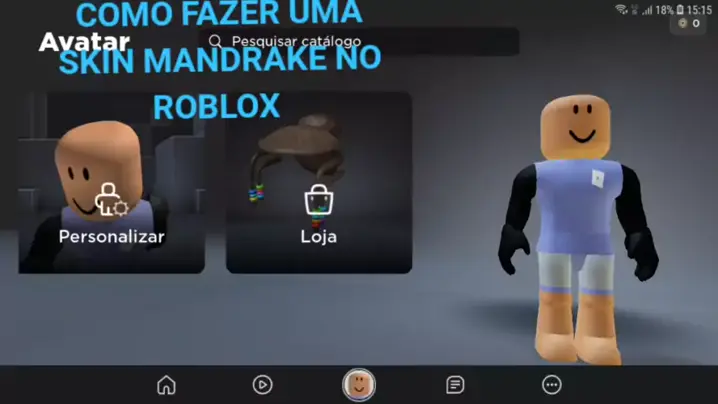 COMO CRIAR SKIN DE MANDRAKE GRATUITA NO ROBLOX!😎 [ITENS GRÁTIS FÁCEIS DE  PEGAR🔥] 