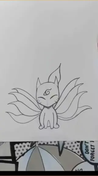 COMO DESENHAR UMA RAPOSA KAWAII FÁCIL 🦊 