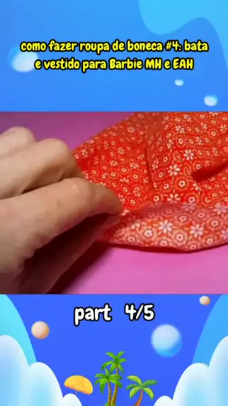 Como fazer 2 Blusas - Tutorial Super Fácil! DIY de Roupas para Barbie,  Monster High e outras Bonecas