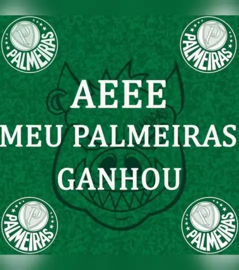 SE Palmeiras on X: AAAE, O MEU PALMEIRAS GANHOU! 🐷 Três