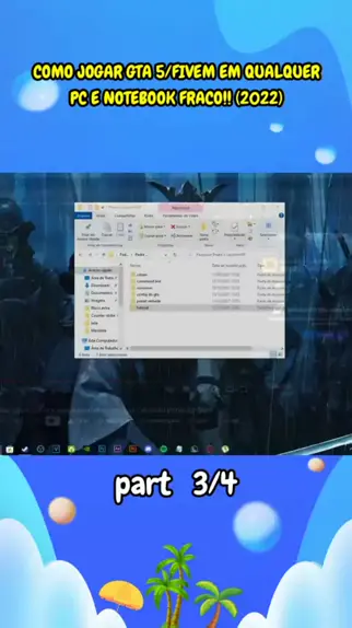 COMO JOGAR GTA 5/FIVEM EM QUALQUER PC E NOTEBOOK FRACO!! (2022) 