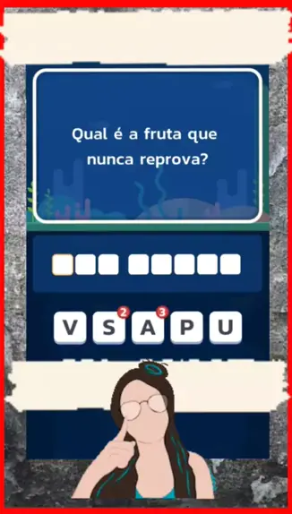 Qual é a fruta que nunca reprova? - Charada e Resposta - Geniol