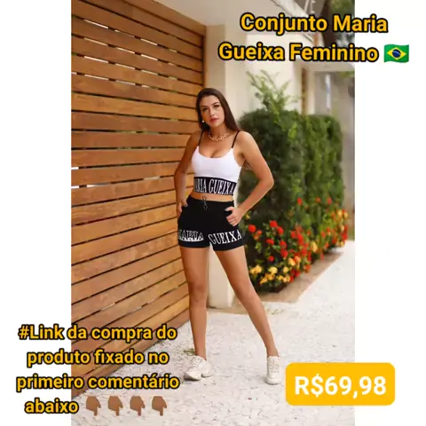 Conjunto Maria Gueixa Feminino