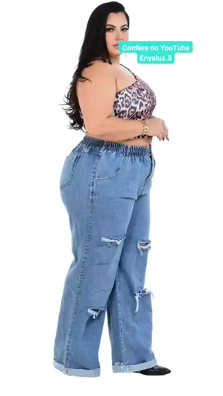 Moda Jeans Plus Size Feminino Atacado para Revenda - Hagarra Jeans