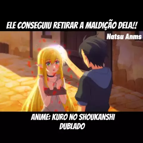 anime kuro no shoukanshi dublado